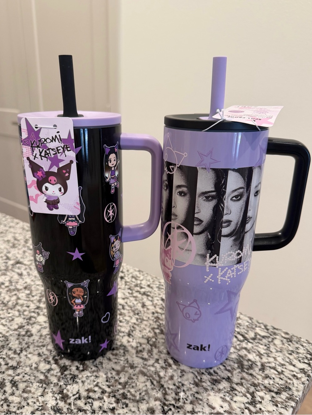 KATSEYE X KUROMI Straw Tumblers 30 oz UNRELEASED